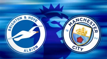 اللقاء المنتظر: مانشستر سيتي يواجه برايتون اليوم في الدوري الإنجليزي